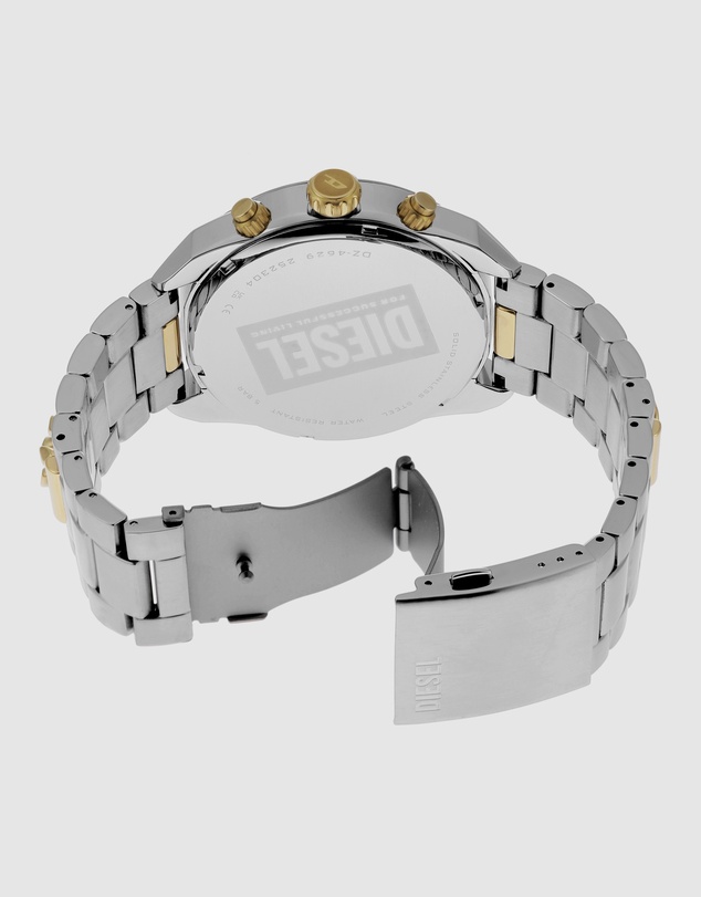 Diesel - Spiked Two Tone Chronograph Watch