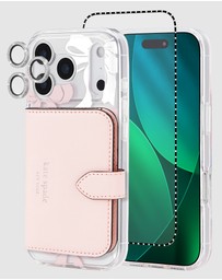 Kate Spade - Kate Spade Tied With A Bow MagSafe Wallet Bundle for iPhone 17 Pro