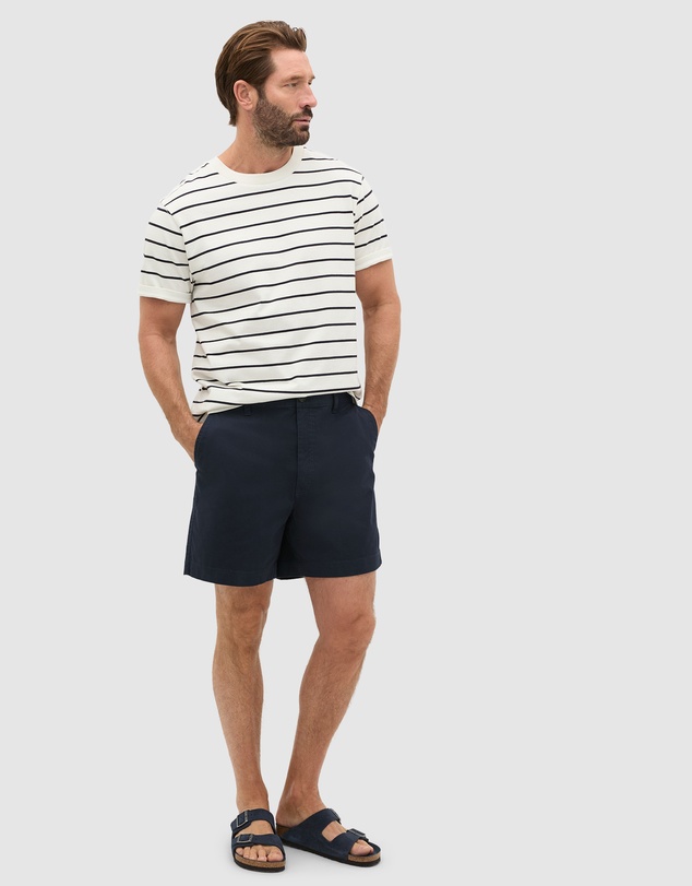 Seed Heritage - Stripe Crew Tee