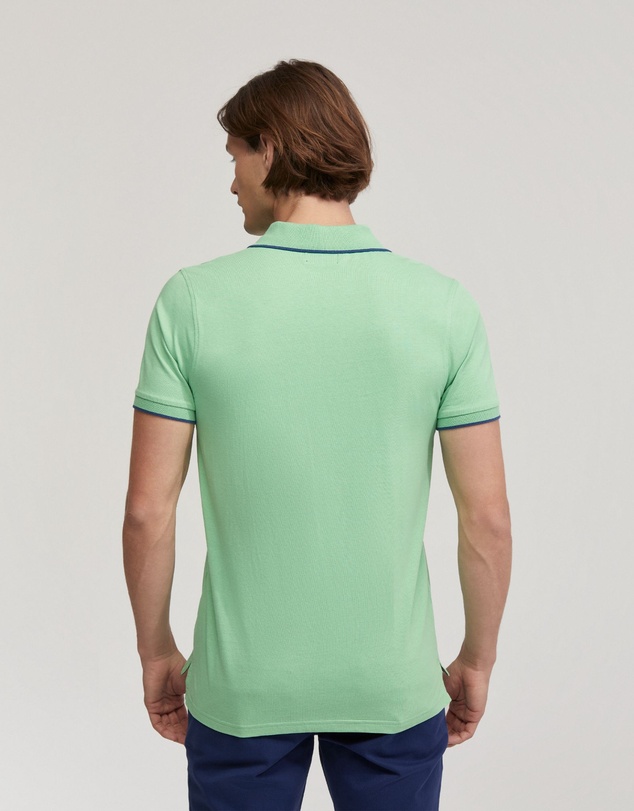Oxford - Henry Cotton Tipping Jersey Polo