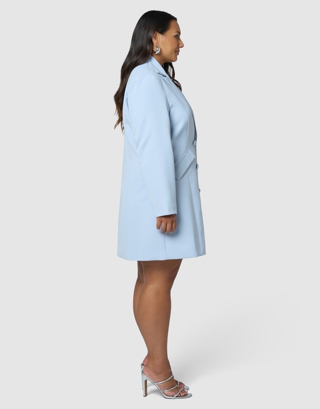 Pink Dusk by Curve Project - Kiss The Girl Tuxedo Dress