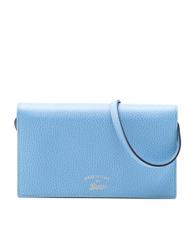 Pre-Loved by Azura Reborn - Pre-Loved Dollar Calfskin Swing Wallet On Strap