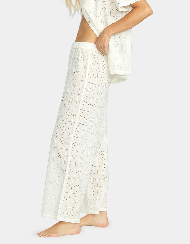 Billabong - Womens Eyelet Crush Cover Up Pants