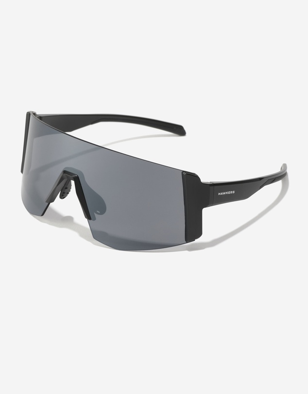 Hawkers Co - HAWKERS Lynx Big - Black Smoke Flash Sunglasses for Men and Women