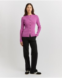 Toorallie - Variegated Rib Cardigan
