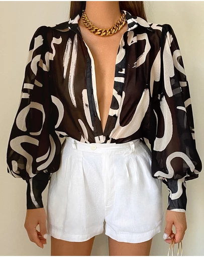 Runaway the Label - Fleetwood Blouse