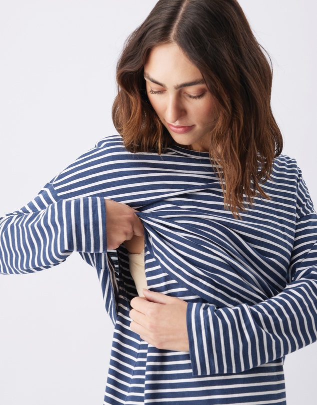 Ripe Maternity - Claudette L/S Nursing Top