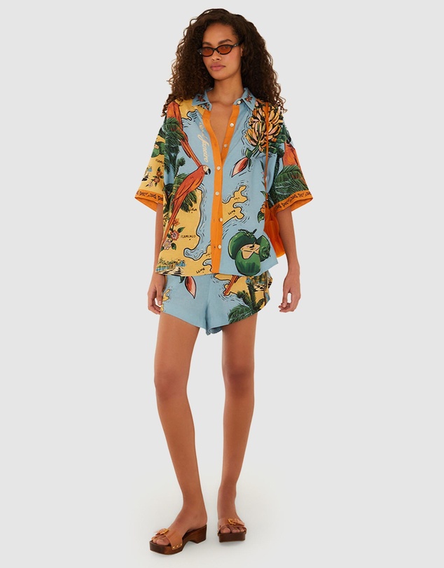 Farm Rio - Beaches Path Shorts
