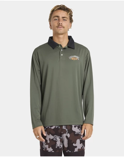 Billabong - Mens Otis Mangrove Long Sleeve Rashvest
