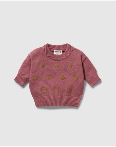 Wilson & Frenchy - Organic Knitted Bauble Jumper - Babies