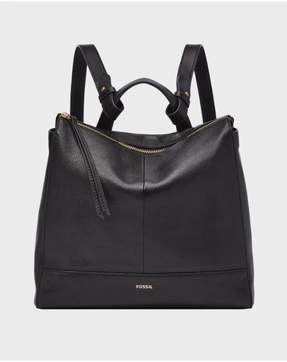 Fossil - Elina Black Backpack