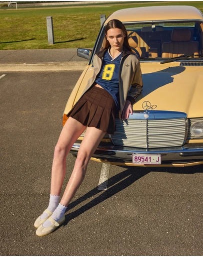 adidas Originals - Twill Pleated Skirt