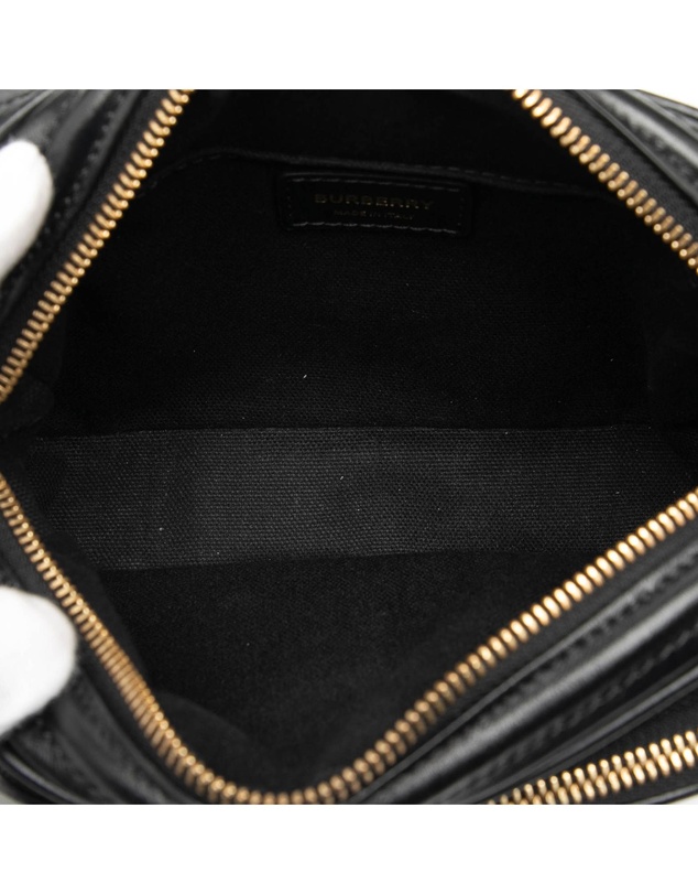 Pre-Loved by Azura Reborn - Pre-Loved Embossed Calfskin TB Monogram Camera Chain Crossbody