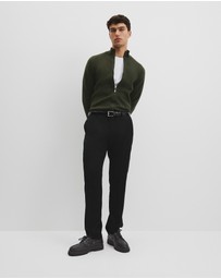 Country Road - Australian Cotton Silk Blend Zip Through Knit Jacket