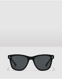 Hawkers Co - Polarized Black Dark One Pair Sunglasses for Men and Women UV400