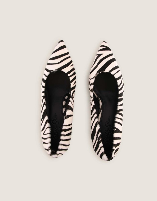Shelly Shen - Brady High Heel Pumps Zebra