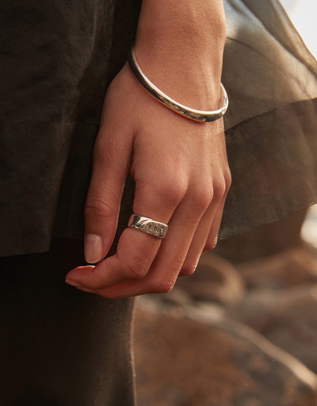 Kirstin Ash - Fold Bangle