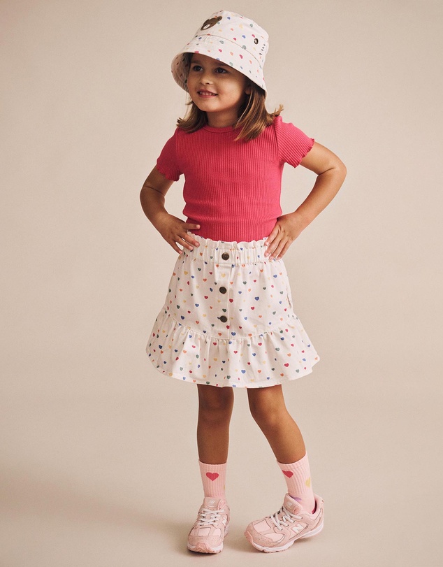 Huxbaby - I Heart Cake Skirt - Babies-Kids