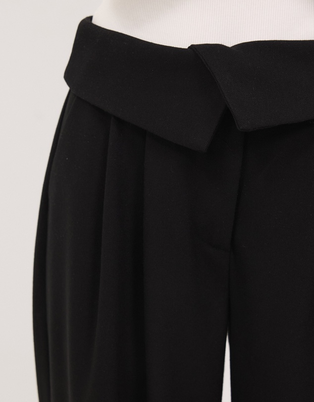 Calli - Tate Fold Over Waist Suit Pants
