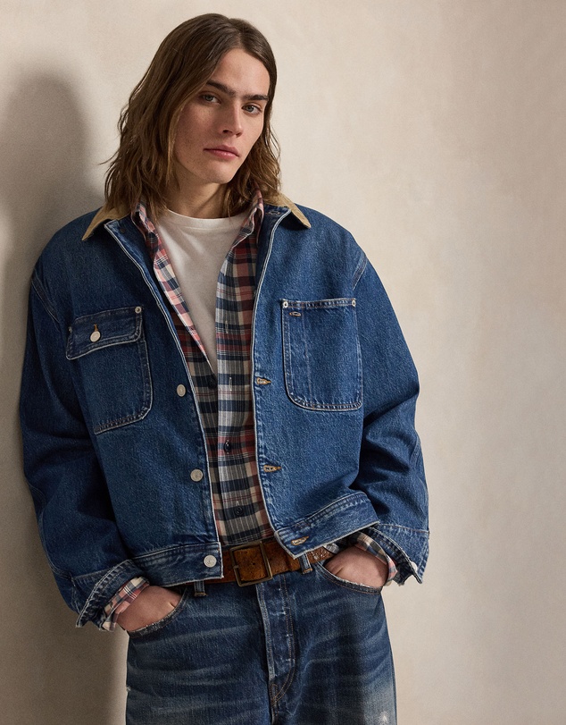 Polo Ralph Lauren - Denim Corduroy-Collar Trucker Jacket