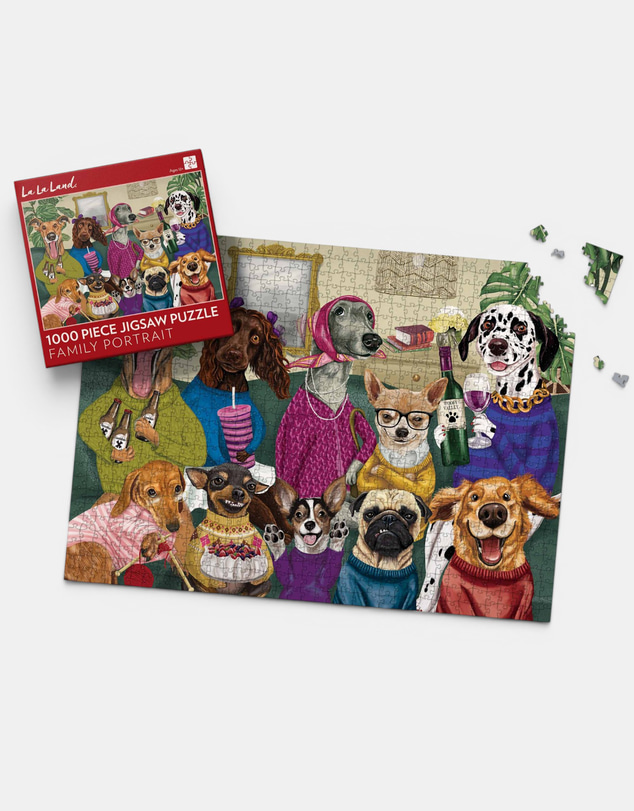 La La Land - Family Portrait 1000 Piece Jigsaw Puzzle