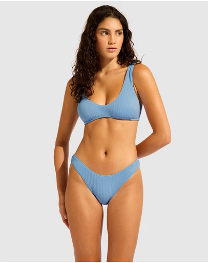 Seafolly - Sea Dive High Cut Bikini Bottom