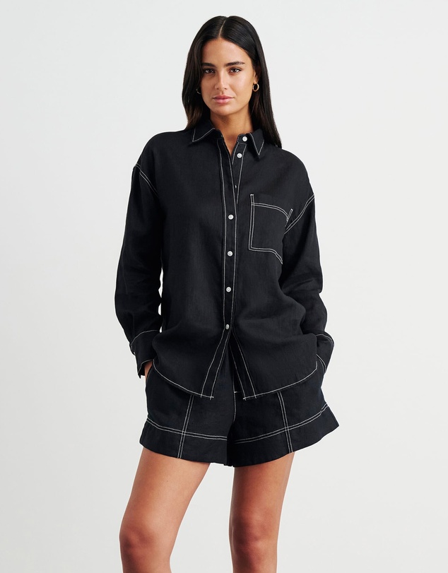 Jag - Gigi Linen Relaxed Shirt