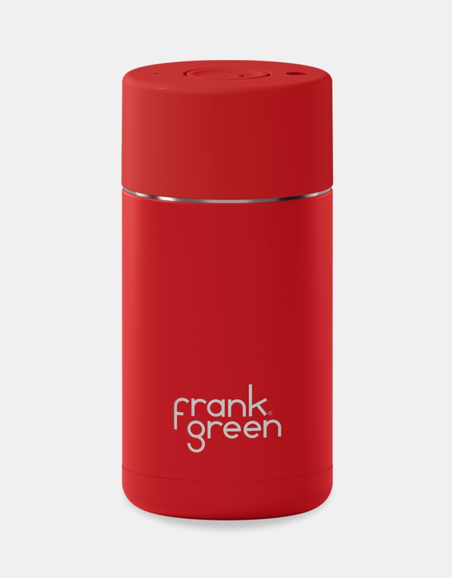 Frank Green - 12oz Ceramic Reusable Cup with Push Button Lid