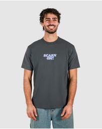 Skwosh - Scarn On? Slang Tee in Black
