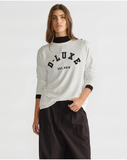 Decjuba - D-Luxe LS Logo Top