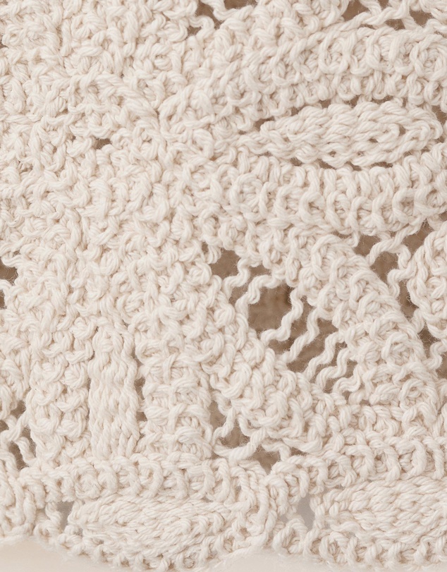 M.N.G - Knitted Jacket with Openwork Details