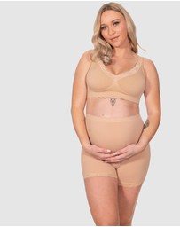 B Free Intimate Apparel - Maternity Anti-Chafing Petite Cotton Shorts