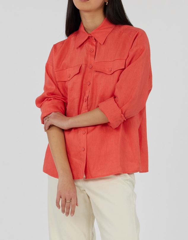 Amelius - Byron Linen Overshirt