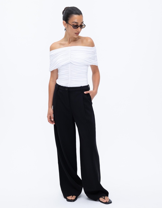 Minima Esenciales - Chloe Tailored Pleat Suit Pants