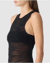 Bassike - Textured Knitted Dress