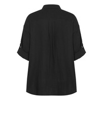 City Chic - Poolside Cover Up Shirt