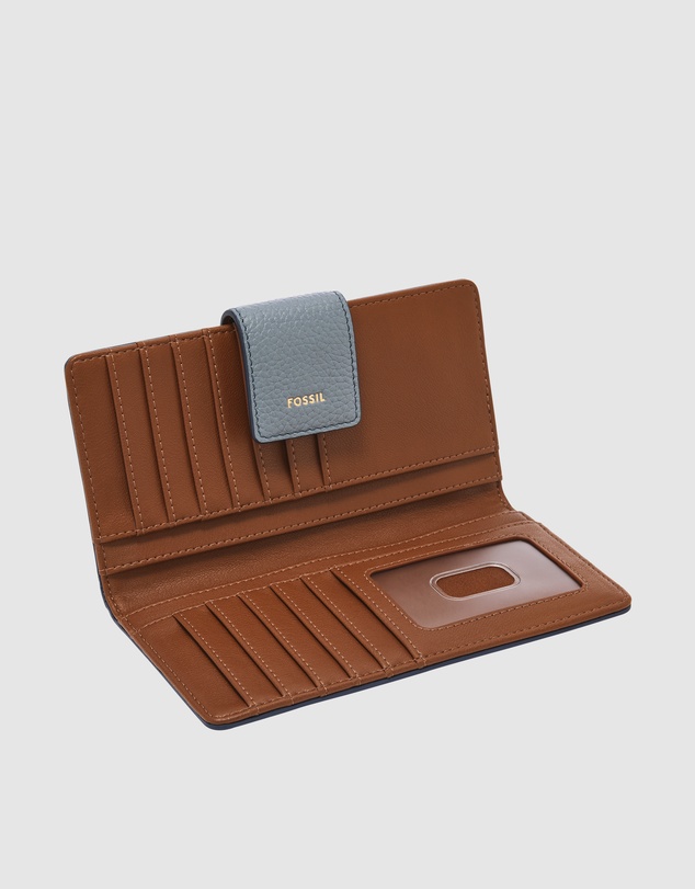 Fossil - Logan Blue Tab Clutch