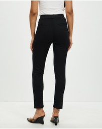 Mossée - Chloe Elastic Waist Work Pants
