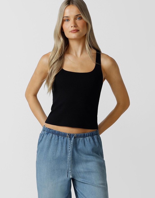 Lorna Jane - Off Duty Rib Bra Tank Combo