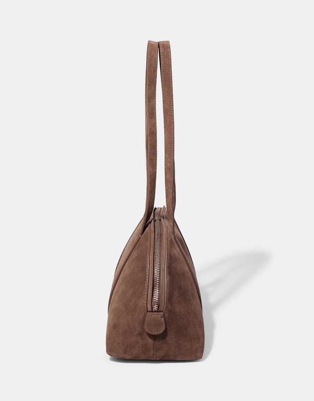 & Other Stories - Suede Bowling Bag