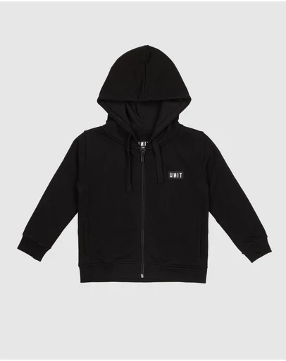 UNIT - UNIT Stack Kids Zip Thru Hoodie