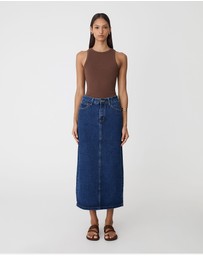 Forcast - Bondi Column Denim Skirt