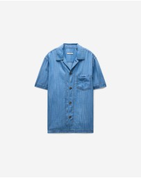 Calibre - Fluid Denim Shirt Blue