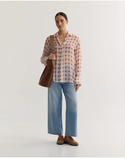 Oxford - Mia Printed Shirt