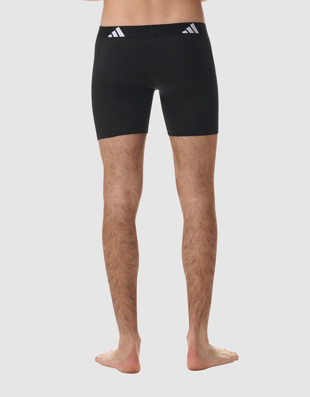 adidas Sportswear - 3 Pack Active Flex Cotton Boxer Brief Underwear