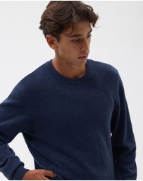 AERE - Premium Wool Crew Neck Knit Jumper