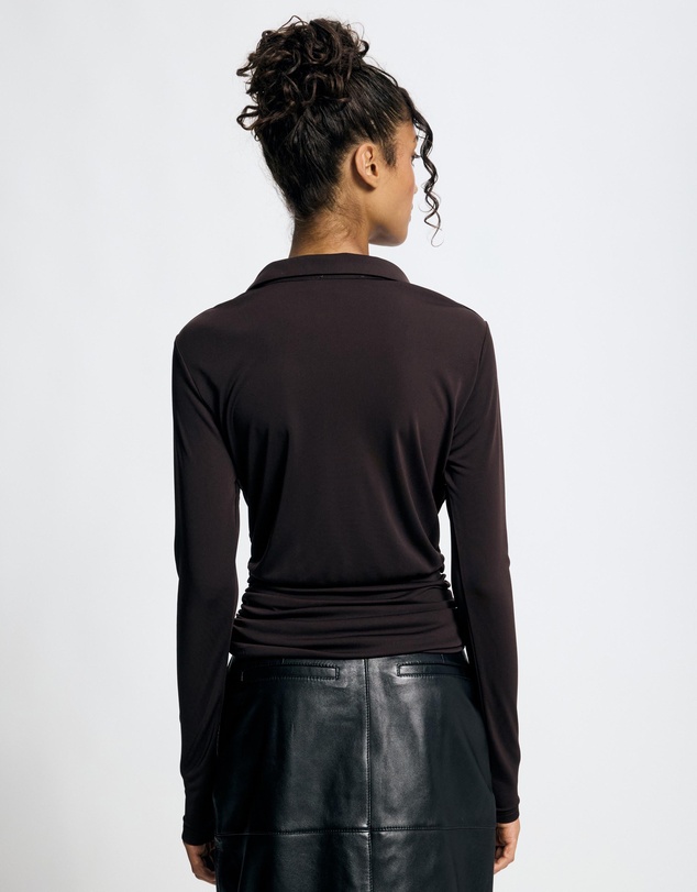 Lover - Bianca Plunge Top