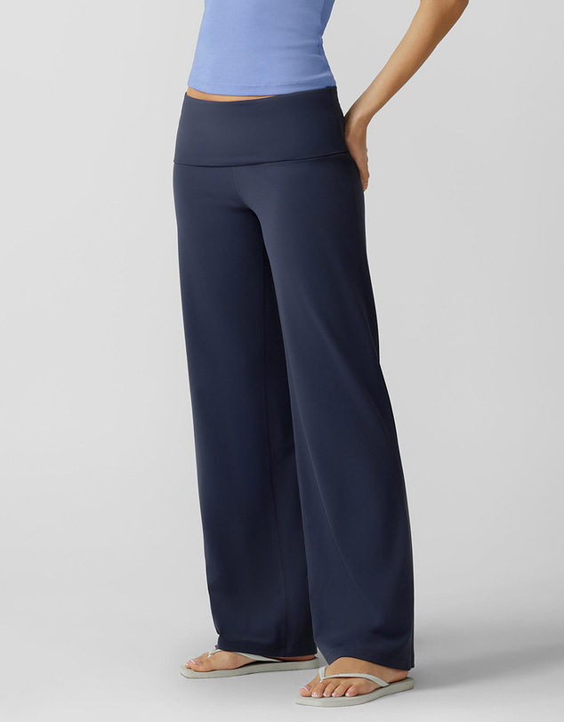 Lorna Jane - Liberty Fold Over Waist Wide Leg Active Pants