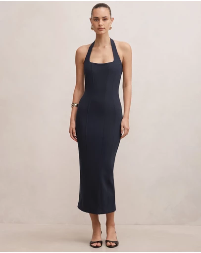 Forever New - Gina Halter Neck Bodycon Midi Dress