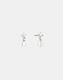 SAINT VALENTINE - Aspen Mini Drop Earrings - Silver